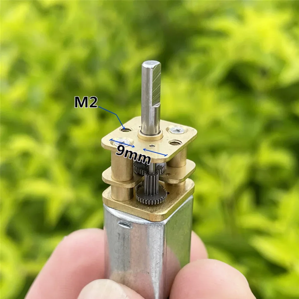 Мини-редуктор постоянного тока 3 В 6 12 70 об/мин-280 об/мин низкоскоростной редуктор