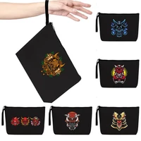 ladies bracelet cosmetic bag new samurai print series fashion wallet travel clutch storage cosmetics sundry storage bags