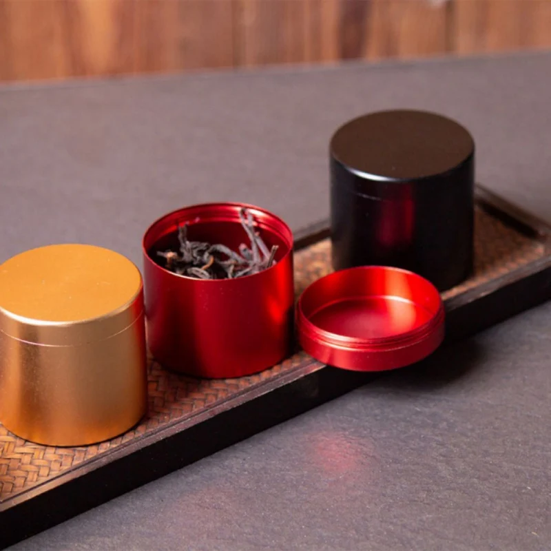 Мини-титановая Алюминиевая Канистра Для Пузырькового Чая