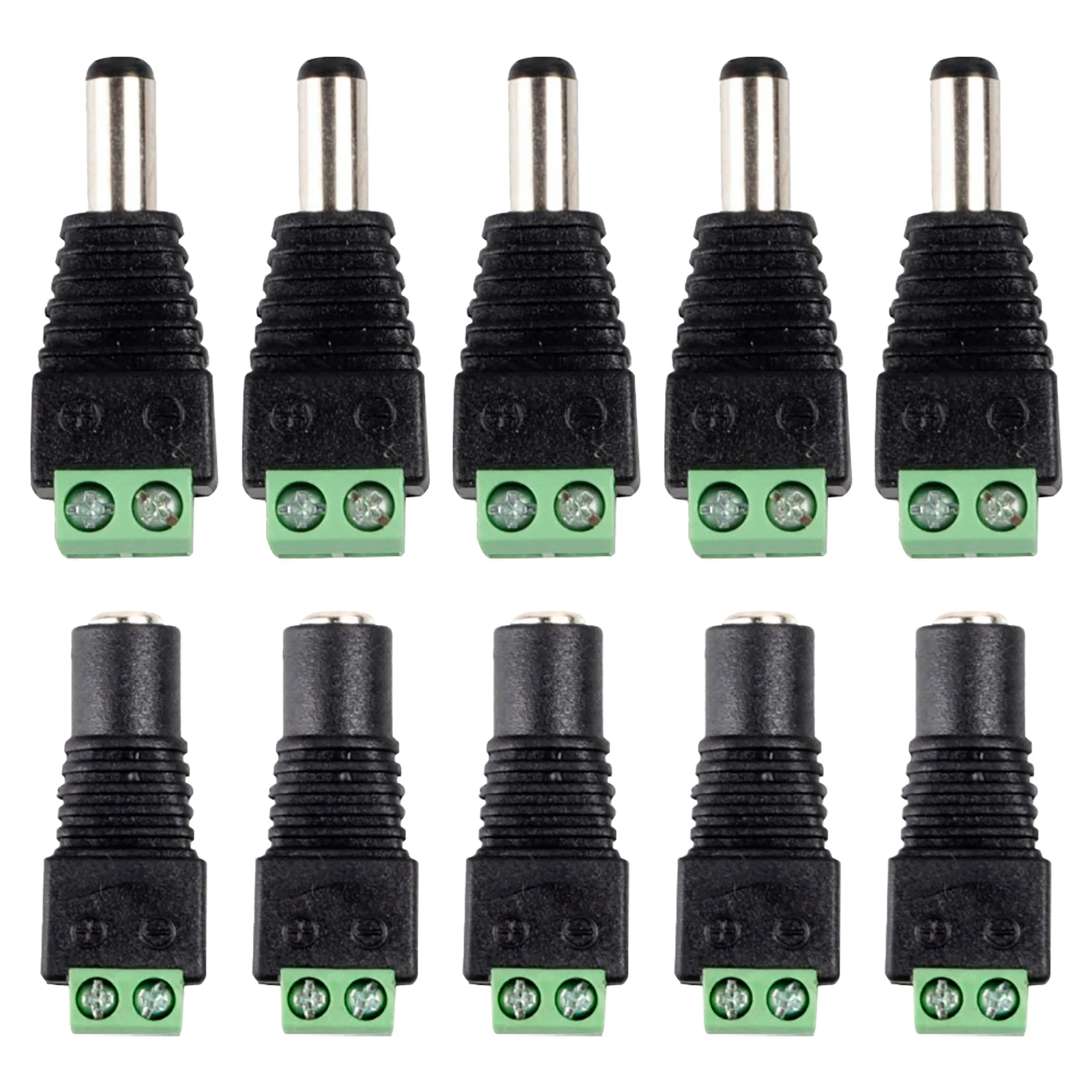 

10 шт., разъём питания постоянного тока, 2,1 мм, 5,5 мм