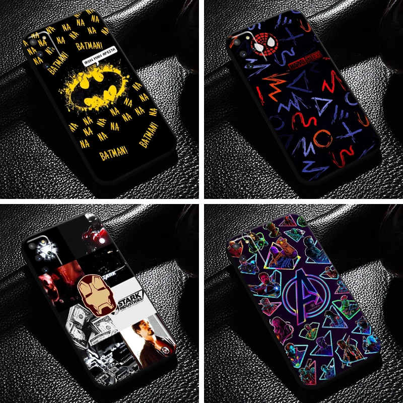 

Marvel Avengers For Samsung Galaxy S21 S20 Ultra S21 S20 Plus FE 5G Phone Case Black Carcasa Coque Back Silicone Cover Soft
