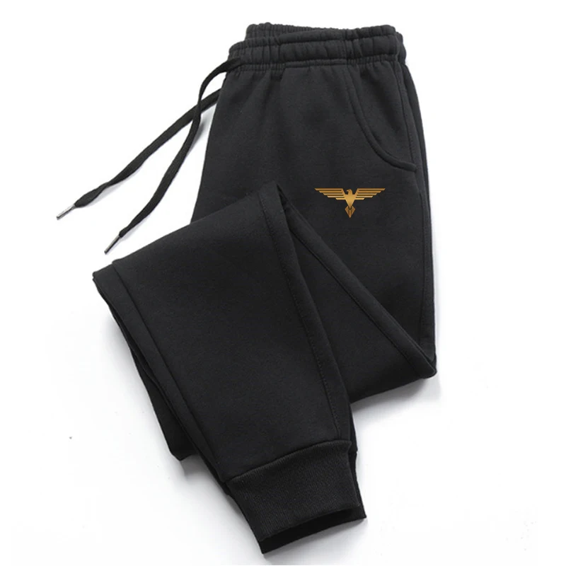 

2023 Spring and Autumn New Long Pants Men's Casual Sports Pants Jogging Pants Sportswear Long Pants Casual Pants Blended