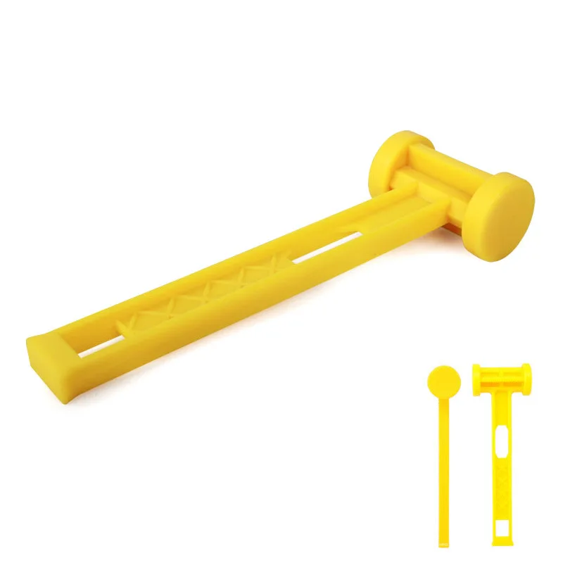 

Outdoor mountaineering camping multi-functional nail hammer pull nail hammer lightweight portable PE hammer plastic hammer
