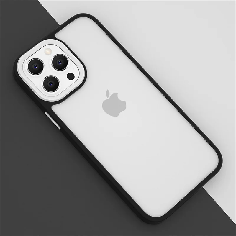 

Противоударный прозрачный чехол-бампер для телефона iphone 13 12 11 pro max 7 8 plus X XS XR max, мягкий силиконовый чехол