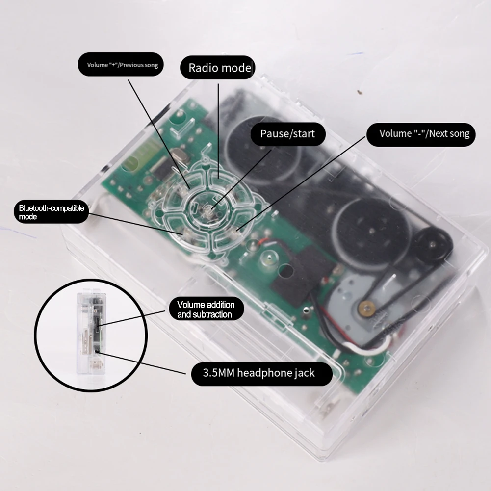 Преобразователь лент в МП Hifi портативный блок питания с быстрым преобразованием