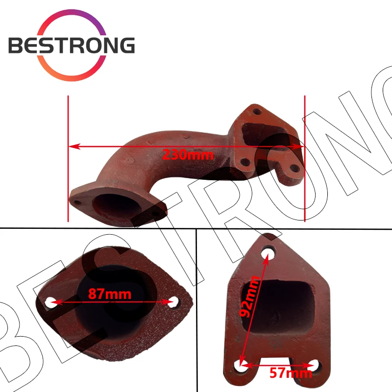 _ Воздухозаборная труба для L28 L32 L30-110001