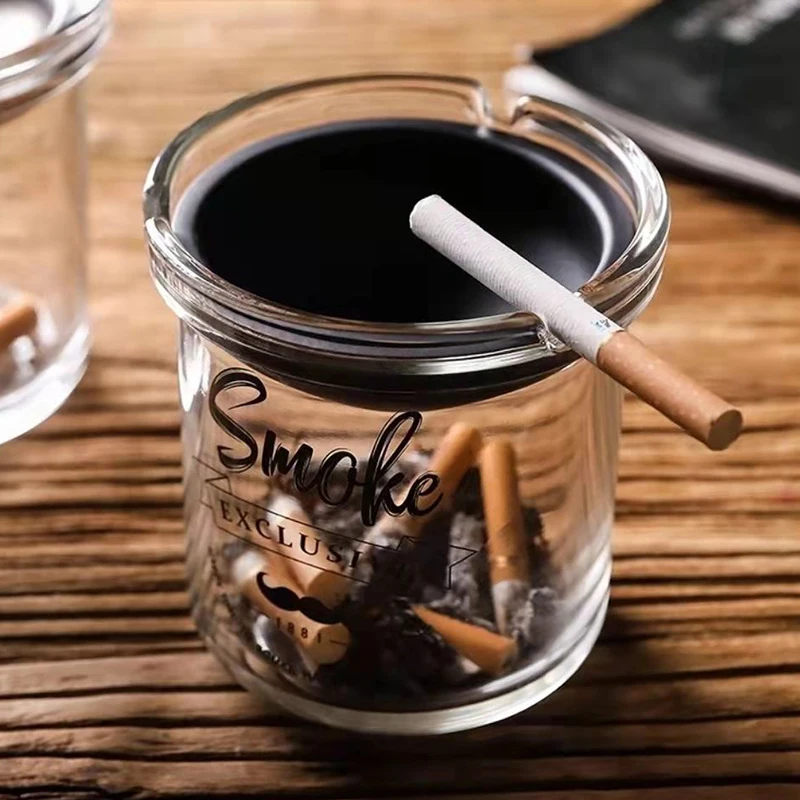 

Пепельница с защитой от пыли, креативная офисная Воронка Из Нержавеющей Стали с крышкой, для гостиной и дома, Золотая пепельница 1