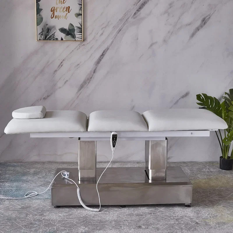 Профессиональные массажные столы для косметолога растягивающий Гидравлический