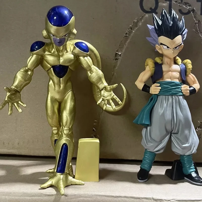 

Seven Dragon Ball Орнамент MSP Super Saiya Золотая Фриза Wutianke Вертикальная ручная модель куклы