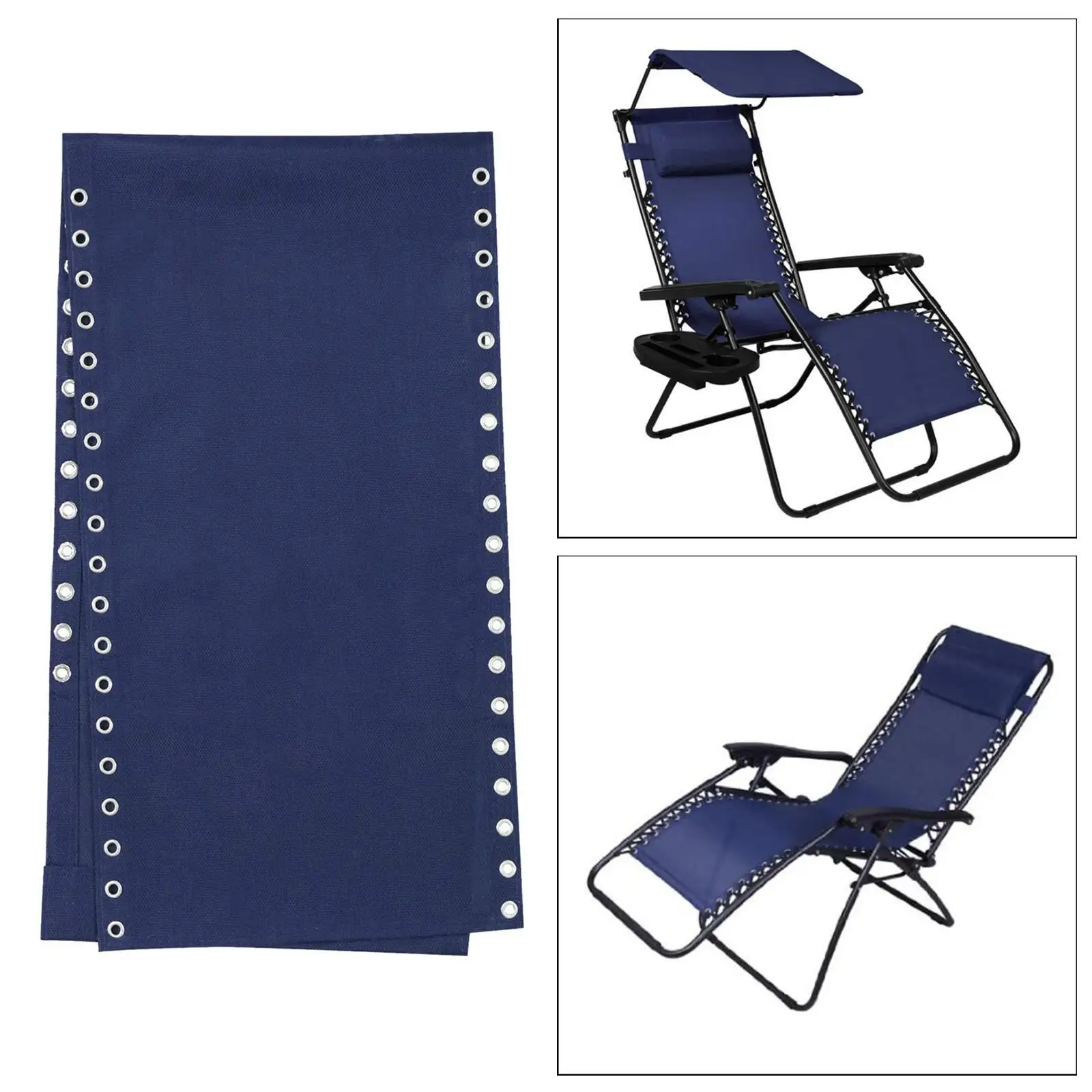 

Replacement Fabric Couch Cloth for Anti Gravity Chair Black Red Stripe