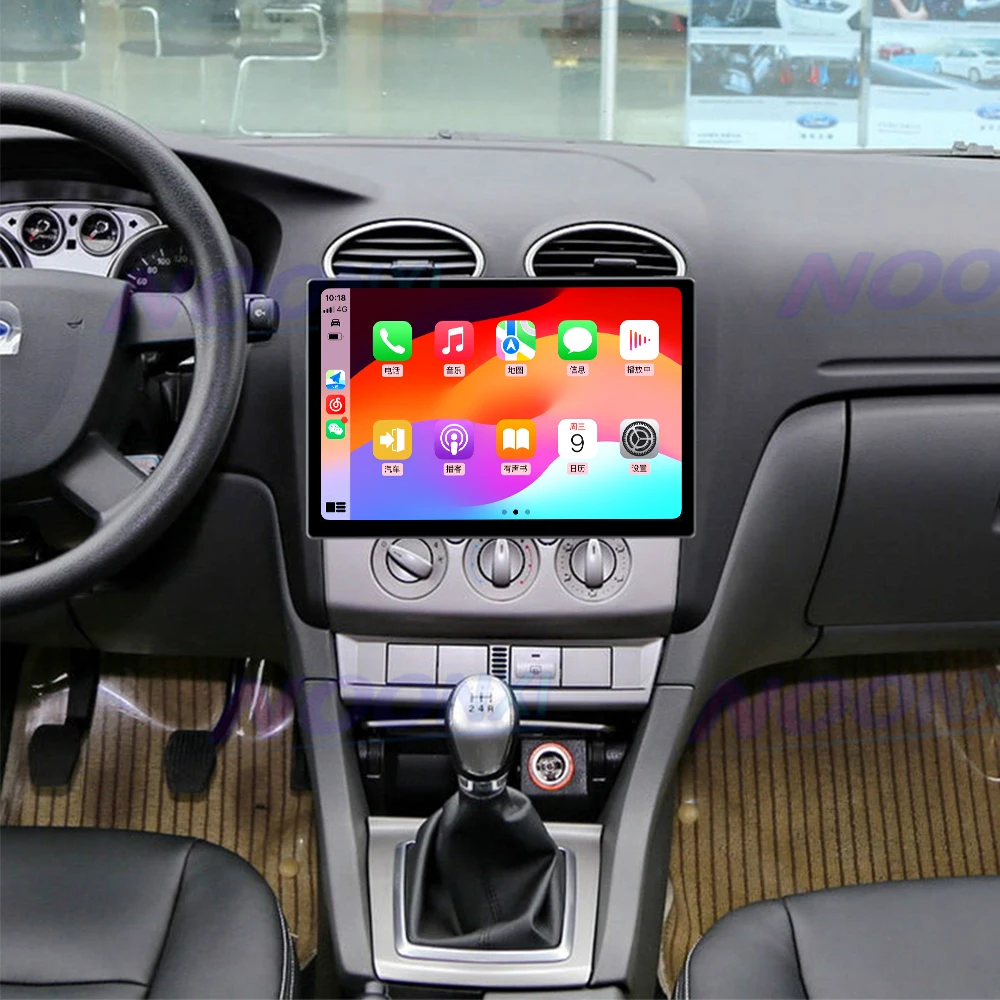 Фото Android13 Автомобильный радиоприемник Wi-Fi Navi для Ford Focus 2005-2014 Connect Kuga Мультимедиа GPS BT 2Din №2