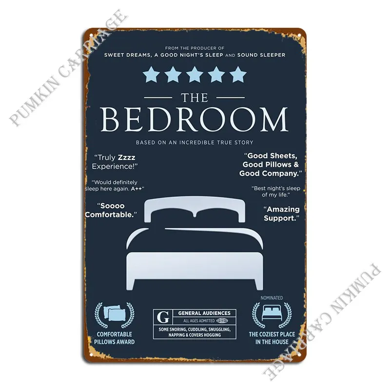 

The Bedroom Movie Poster Metal Sign Wall Mural Customize Party Party Wall Pub Tin Sign Poster