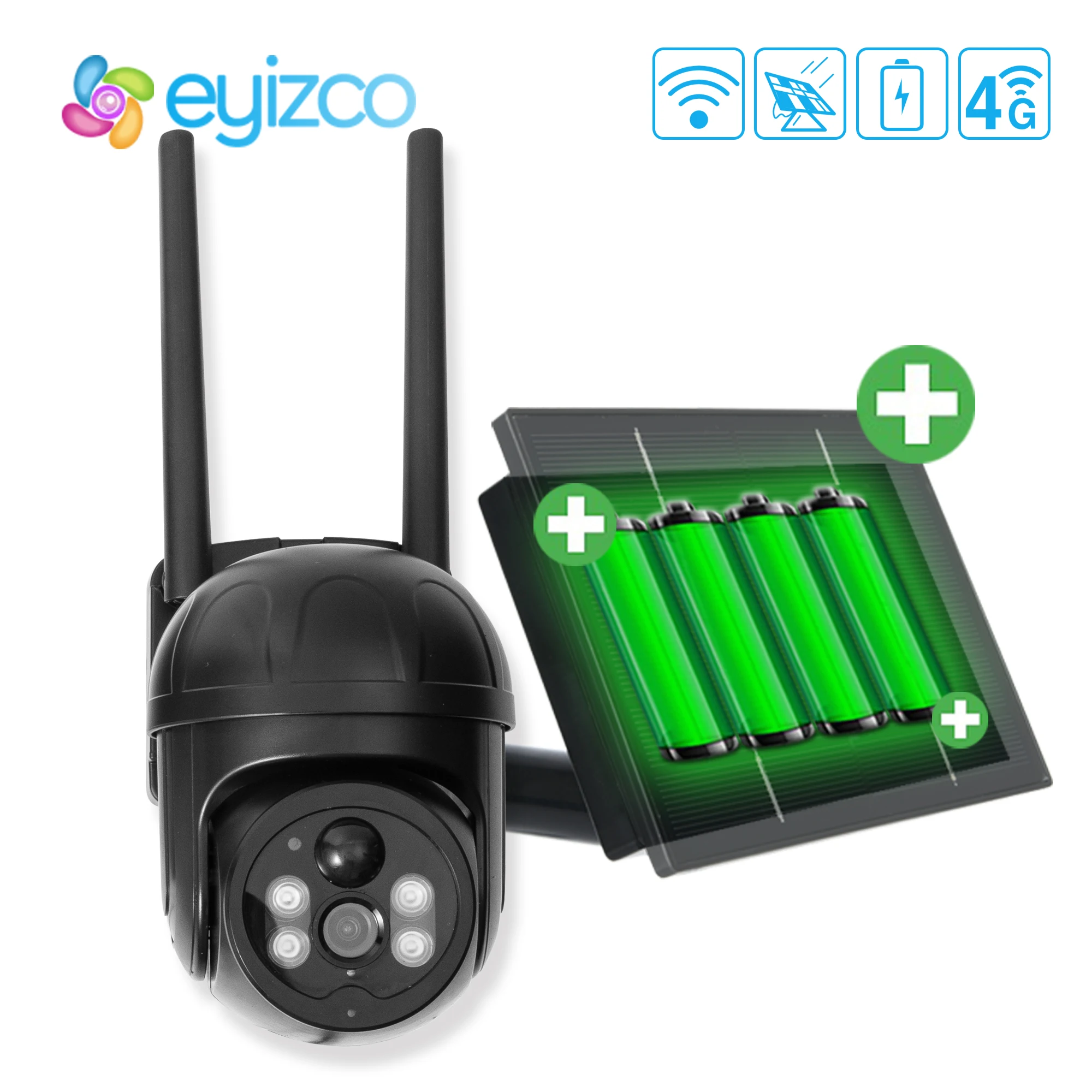 

IP-камера с поддержкой 4G, SIM-карты, 1080P