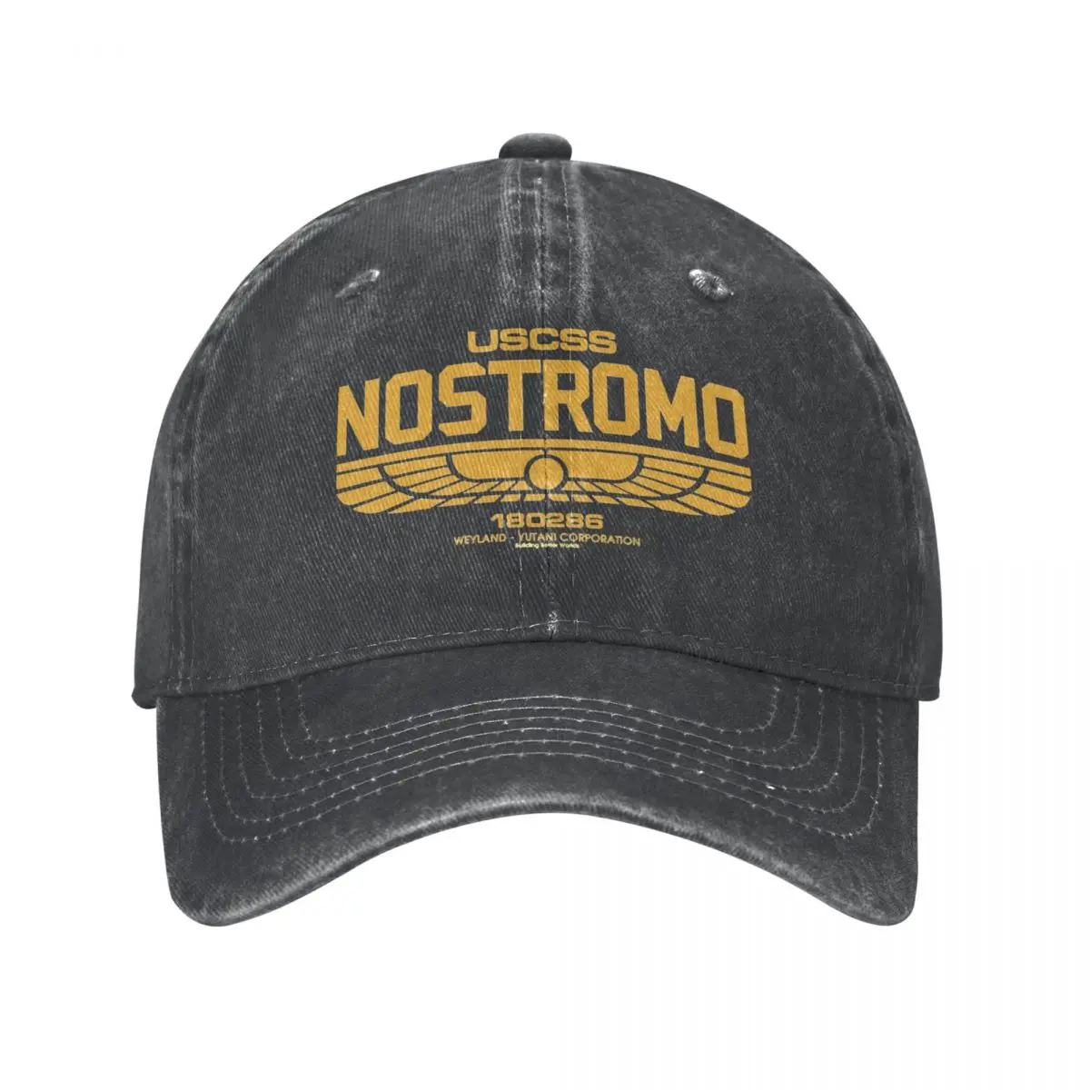 

Nostromo Alien Weyland Yutani Unisex Style Baseball Caps USCSS Distressed Washed Hats Cap Vintage Outdoor Workouts Snapback Hat