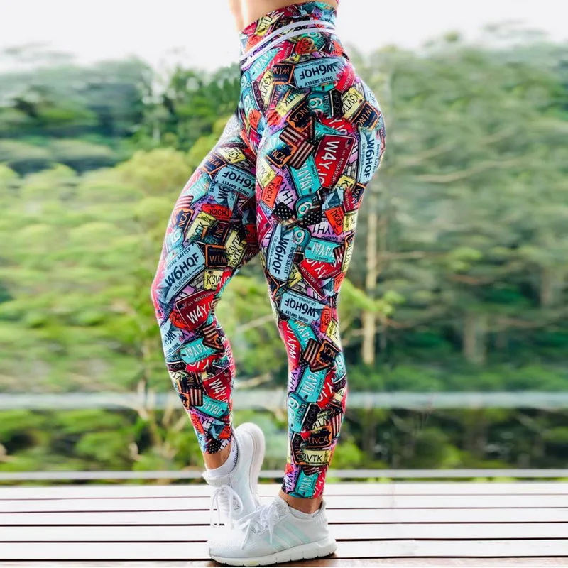 

Yoga Leggings Women Workout Yoga Pants Gym Booty Legging Sports Tights Women Gym Leggings For Fitness