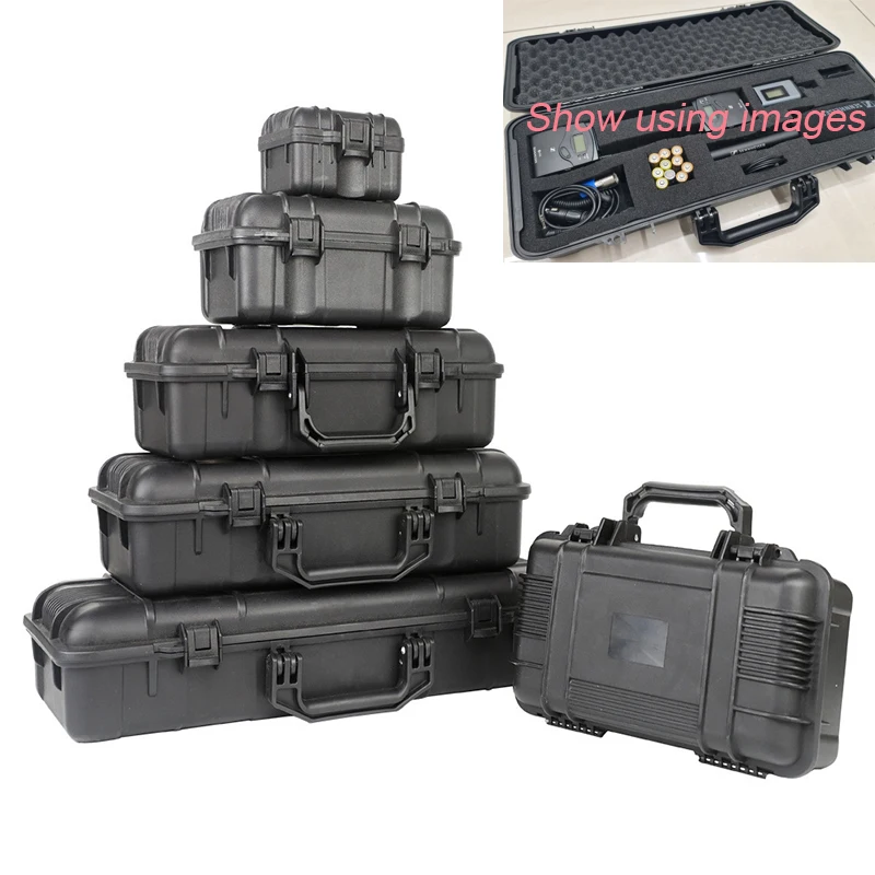 Waterproof Toolbox Safety Instrument Tool Box Organizer Protective Shockproof Toolbox Suitcase Sealed Tool Case Impact Resistant