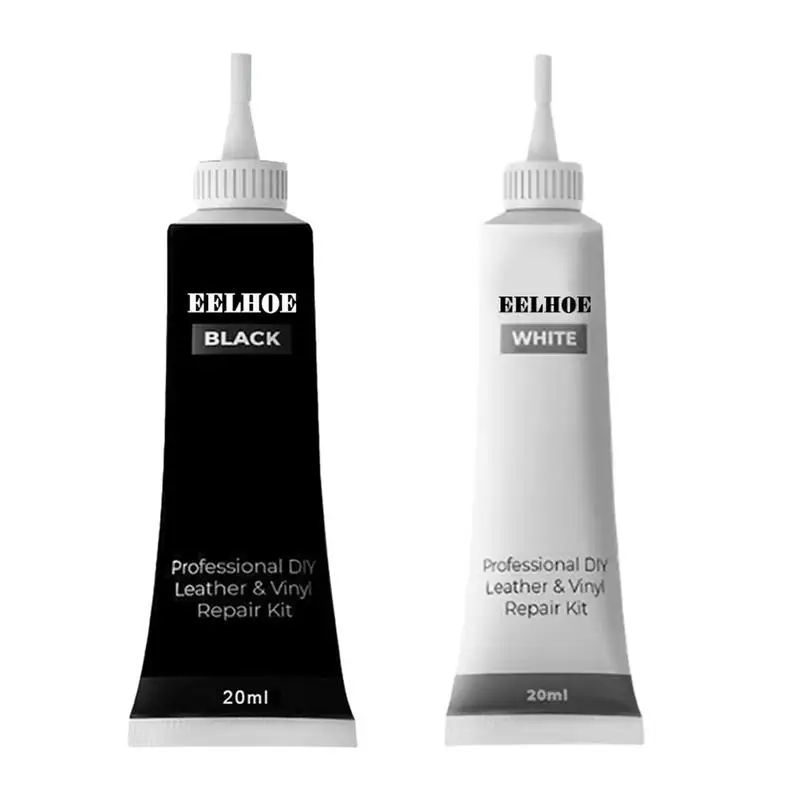 

2PCS Leather Repair Kit Leather Scratch Repair Cream Leather Maintenance Gel Car Seat Leather Refurbishing Cream