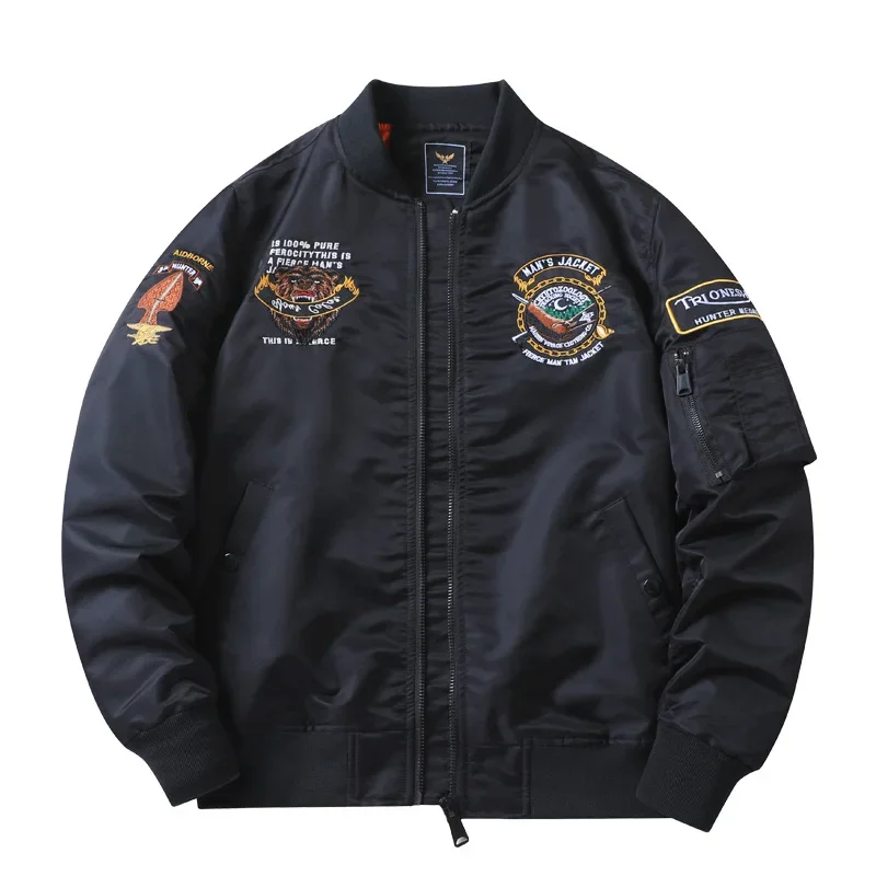 Мужская бейсбольная куртка с вышивкой M1bomber Jacket22c36 |