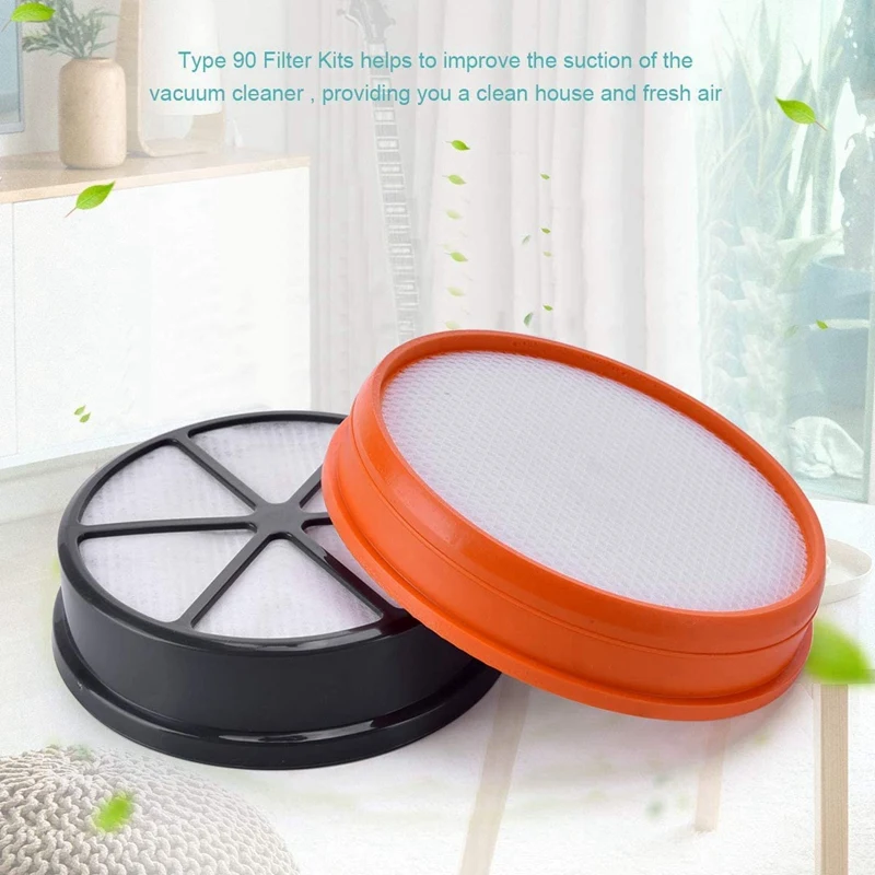 Набор сменных фильтров типа 90 для пылесосов Vax Mach Air 4 шт./упаковка