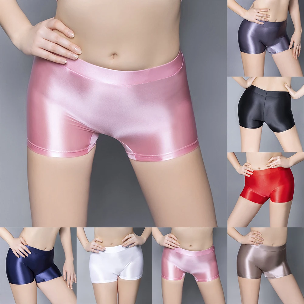 

Mid Waist Women's Skirt Shorts Boxer Panties Briefs Girls Safety Briefs Bodyshort Underpants Tights Slim Lingeries Short Pants