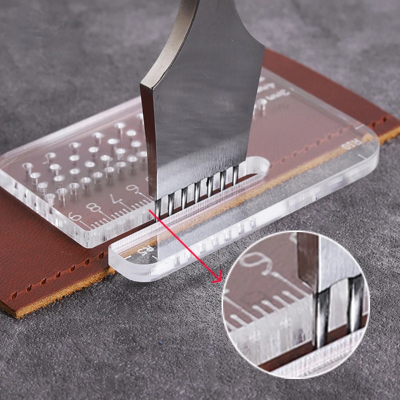Многофункциональный утолщенный прозрачный Съемник 4 мм линейка из акрила с
