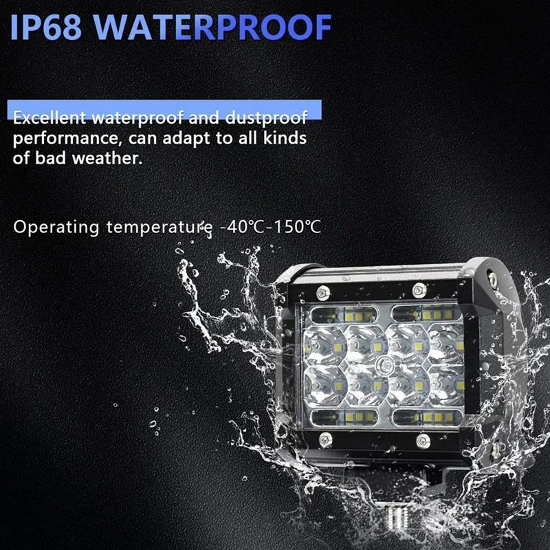 Фонарь для грузовиков 4 дюйма 60 Вт 6000 лм