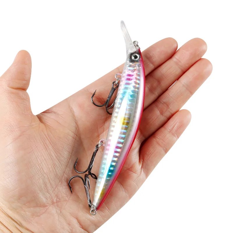 

LIZARD Sinking Hard Bait Minnow130MM 36G Swing Bait With a Long Range, Suitable For Lakes, Rivers, Sea Fishing, Bass, Etc