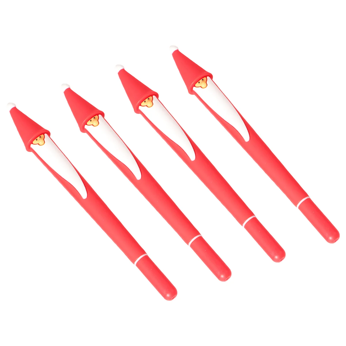 

Xmas Rubber Writing Pen Christmas Creative Pen Xmas Novelty Pen Students Ballpoint Pen Christmas Students Stationery Ink Pen