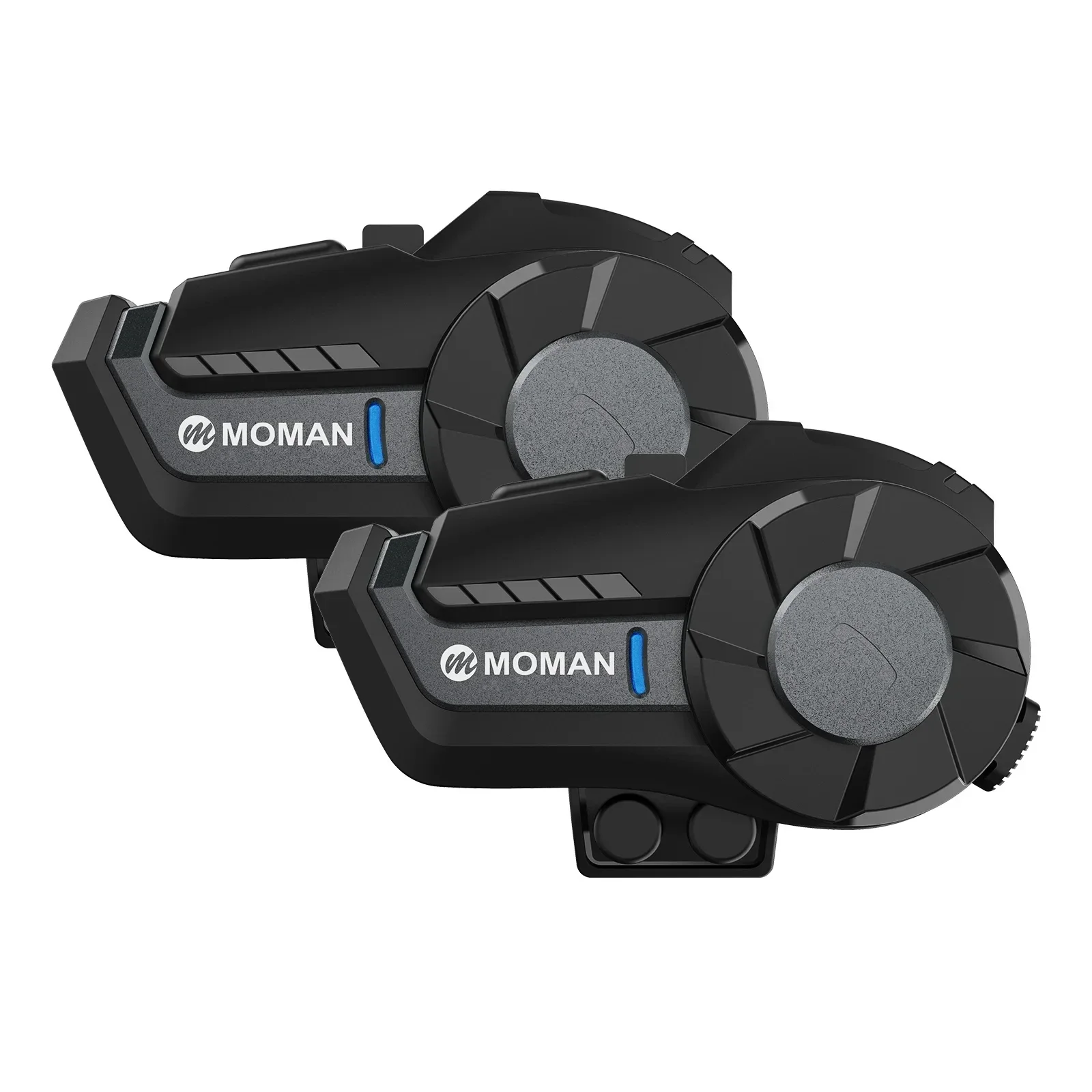 Фото MOMAN H2 pro Шлем Домофон Bluetooth Мотоциклетный шлем Гарнитура Наушники Беспроводной велосипед Водонепроницаемый Wi-Fi Видеорегистратор Synco №2