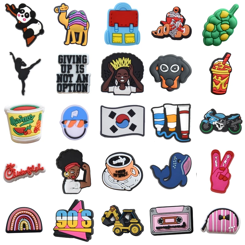 

Packs Girl Shoes Accessories Women Charm Shoe Charms Boy Para Pins Kids Wholesale Bulk Gifts Decorations for Crocs Set Jeans Men