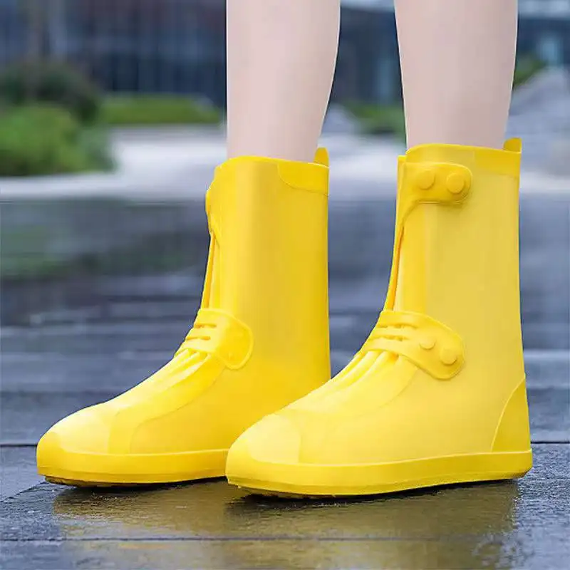 

Boot Waterproof DurableShoe Cover Unisex Reusable Rain Boot Cover Non-slip Wear-resistant Protectors Waterproof Shoe Cover