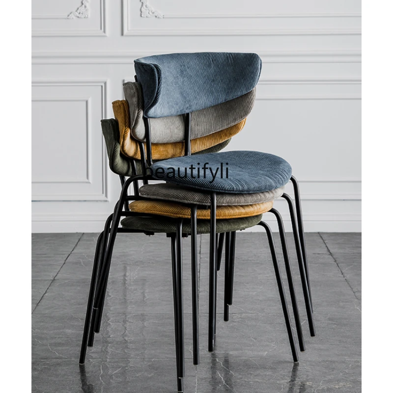 

Обеденный стул yj в стиле ретро, вельветовое кресло средней длины, древняя мебель, датское кресло