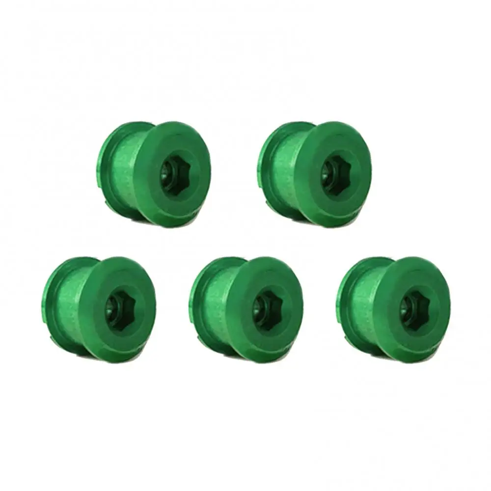 5Pcs Bike Chainring Screws Monoplate Double Plate CNC Chainwheel Bolt For MTB Road Fixed Gear Cycling Crankset Parts - купить по