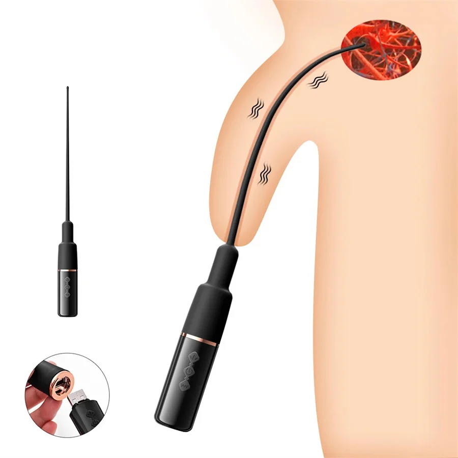 10-скоростной уретральный вибратор катетер вставка пениса расширитель звука