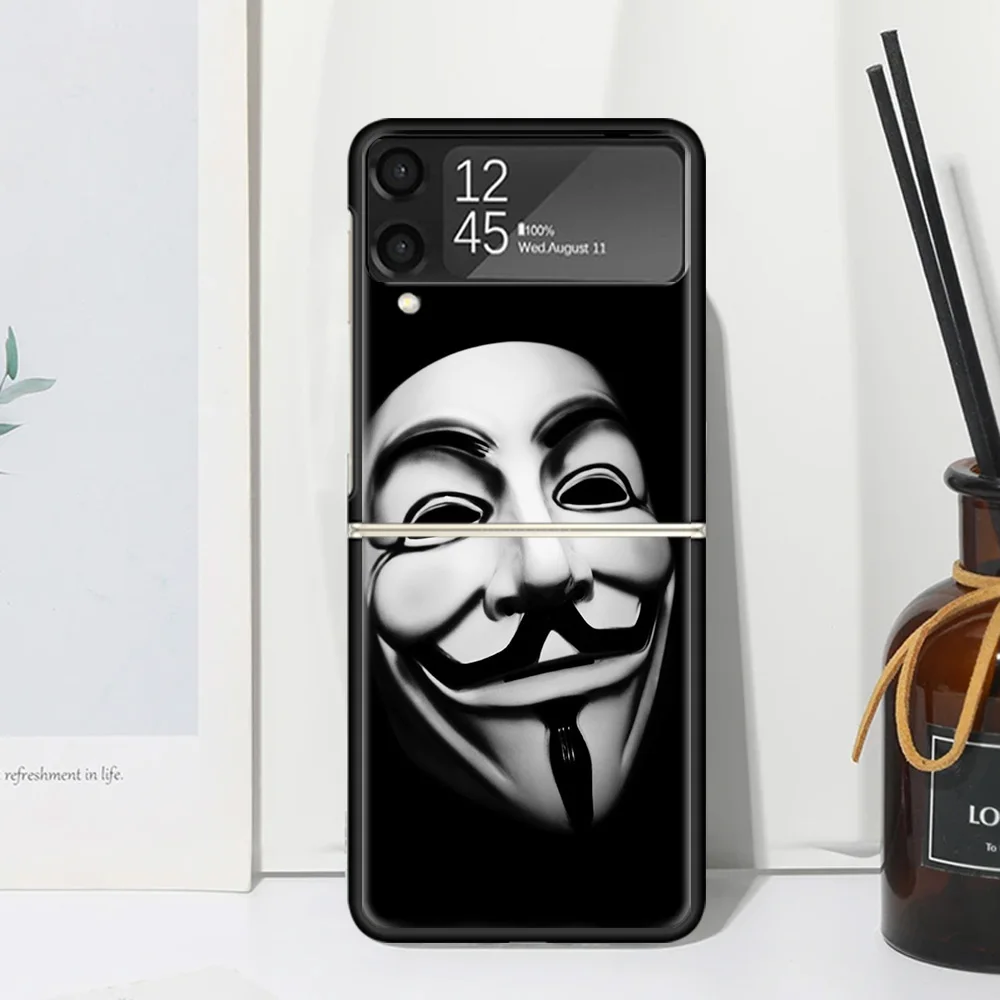 Чехол для телефона с V-образной маской Samsung Galaxy Z Flip Zflip 6 Flip6 5 Flip5 4 Flip4 3 Flip3