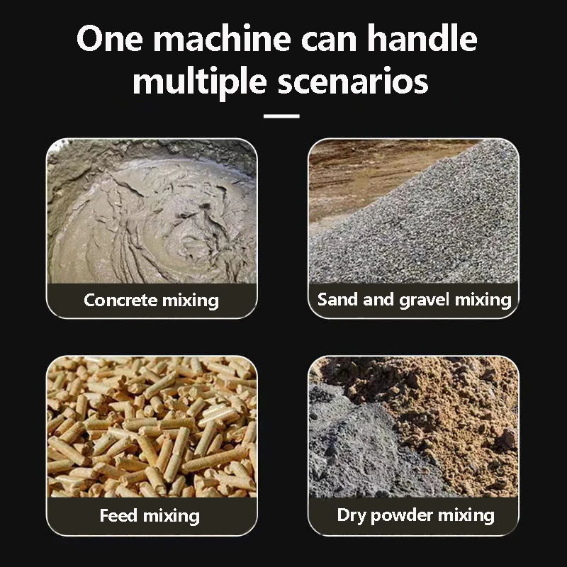 Электрический смеситель цемента для влажного и сухого смешивания специально