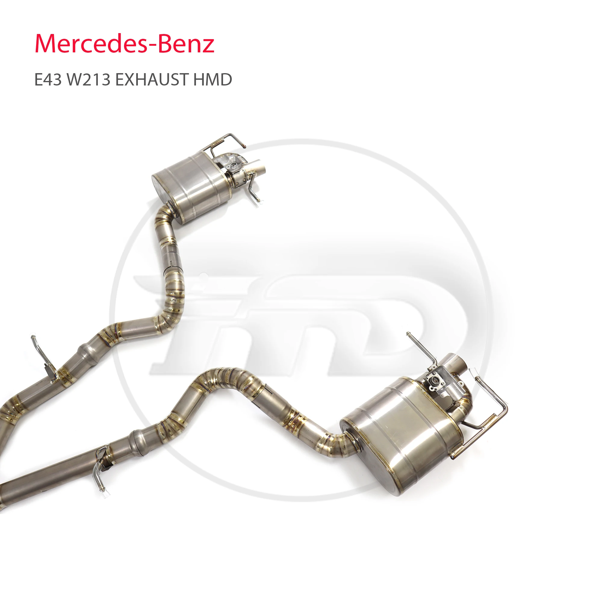 Выхлопная система HMD из титанового сплава Performance Catback для Mercedes Benz E43 W213 глушитель