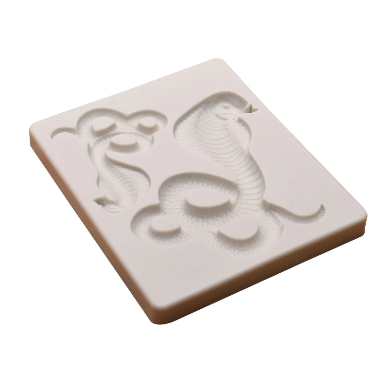 DIY форма для змеи из эпоксидной смолы серьги силиконовая литья в форме брелок