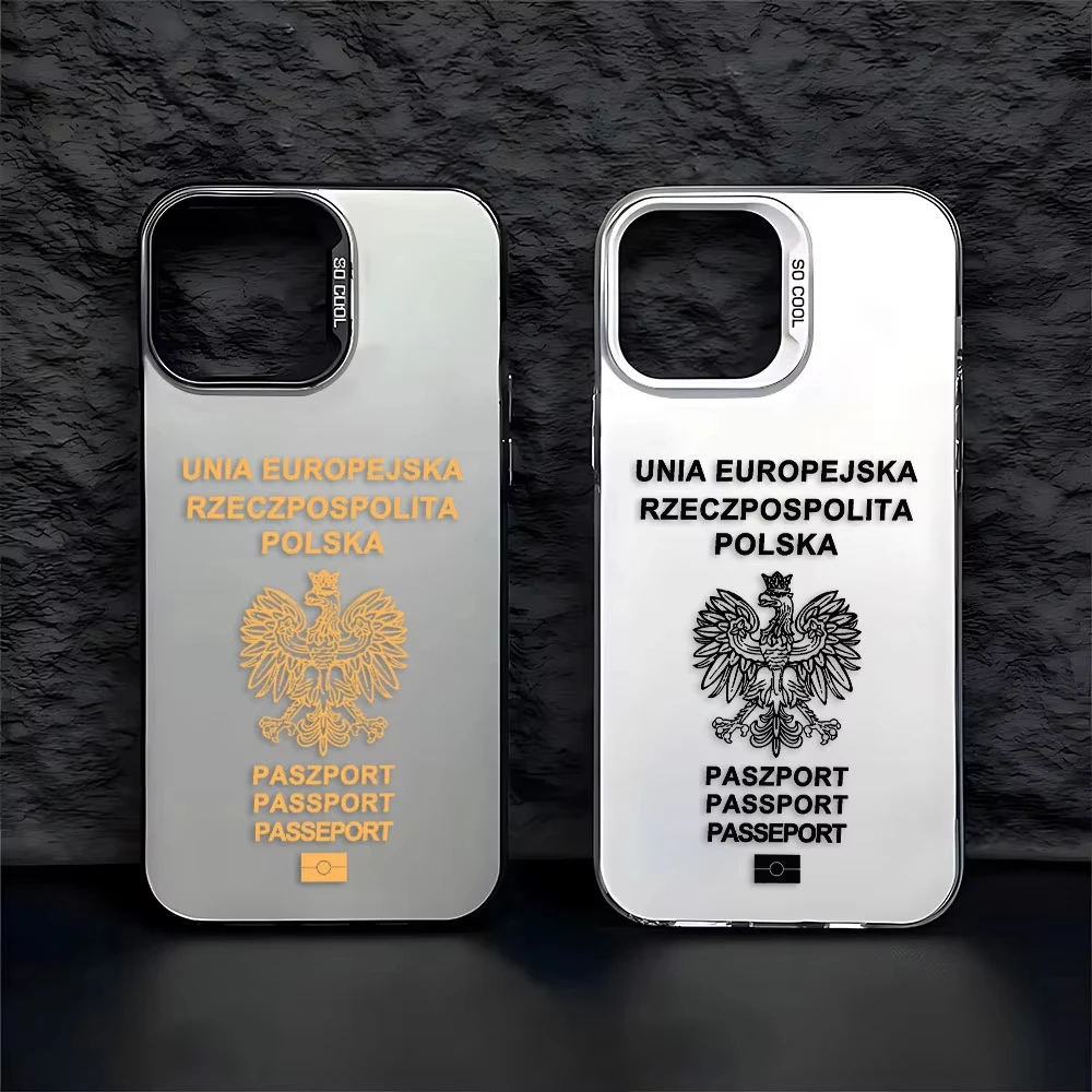 Фото Чехол для телефона с польским паспортом для Samsung Galaxy A14 A15 5G S21 S22 S23 S24 5G FE Plus Ultra A25 A35 A52 A53 A54 A55 5G №2