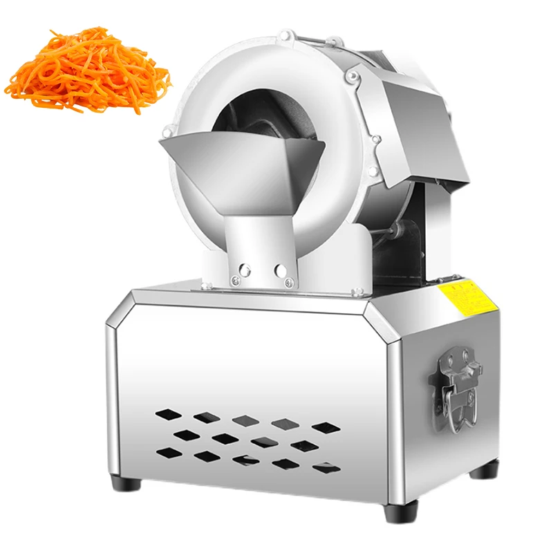 

Commercial Electric Potato Carrot Slicer Vegetables Food Shredding Machine Potato Radish Slicing