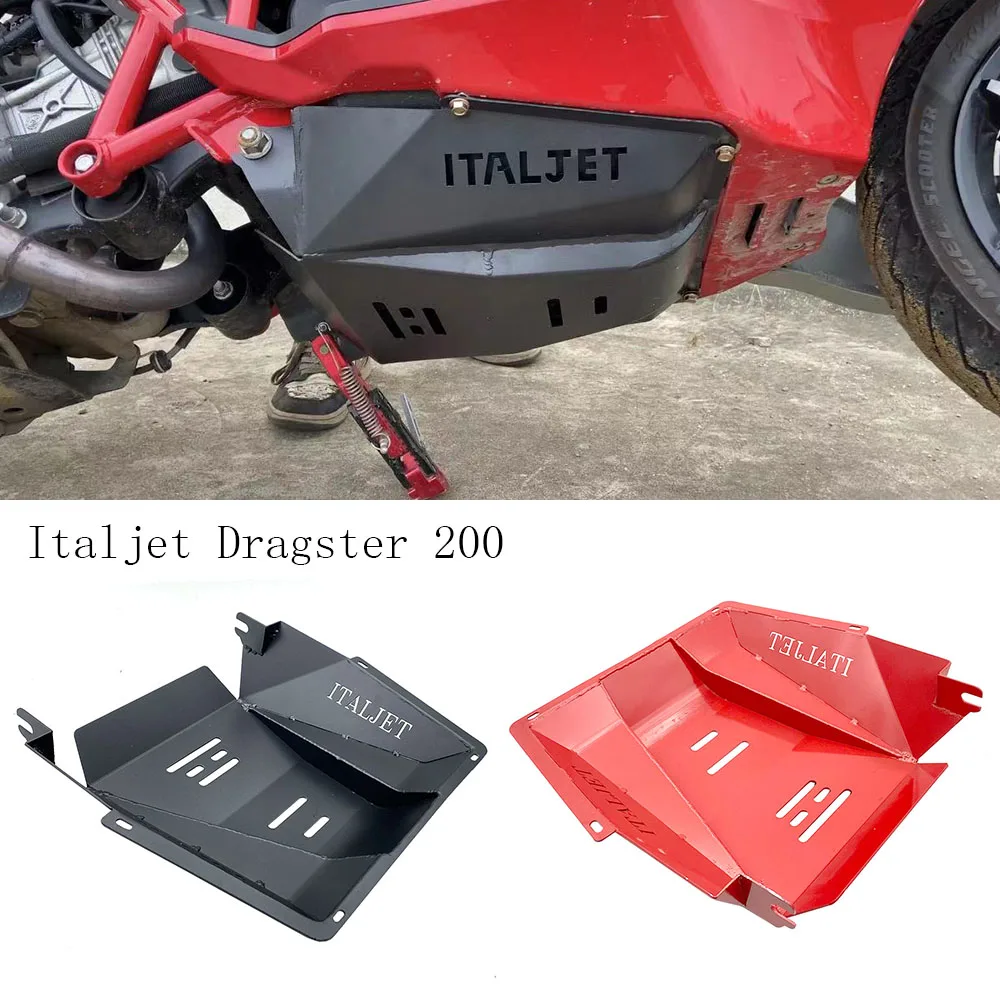 

New Fit Italjet Dragster 200 Accessories Engine Guard Engine Protective Cover For Italjet Dragster 200 / 250i / 125 / 400