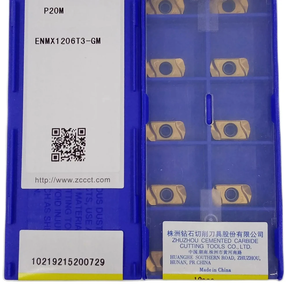 ZCC ENMX 1206T3-GM P20M Твердосплавный режущий инструмент Высокоэффективная пластина