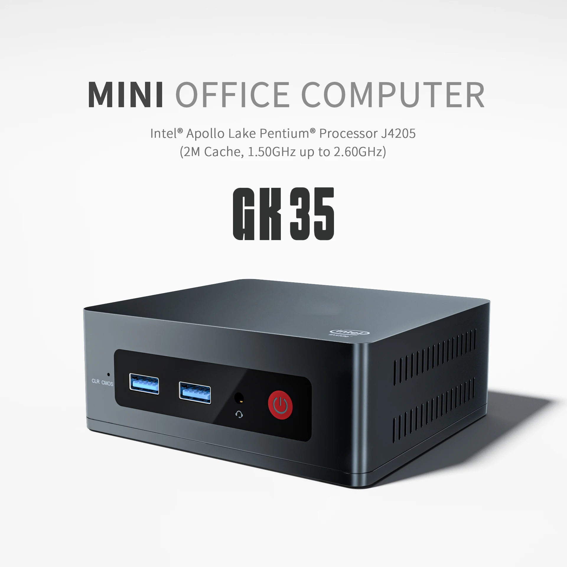 Beelink GK35 Мини ПК Windows 10 компьютер Intel Pentium J4205 8 ГБ DDR3 128 Гб SSD 2 4G 5G WiFi 1000M 4K HTPC |
