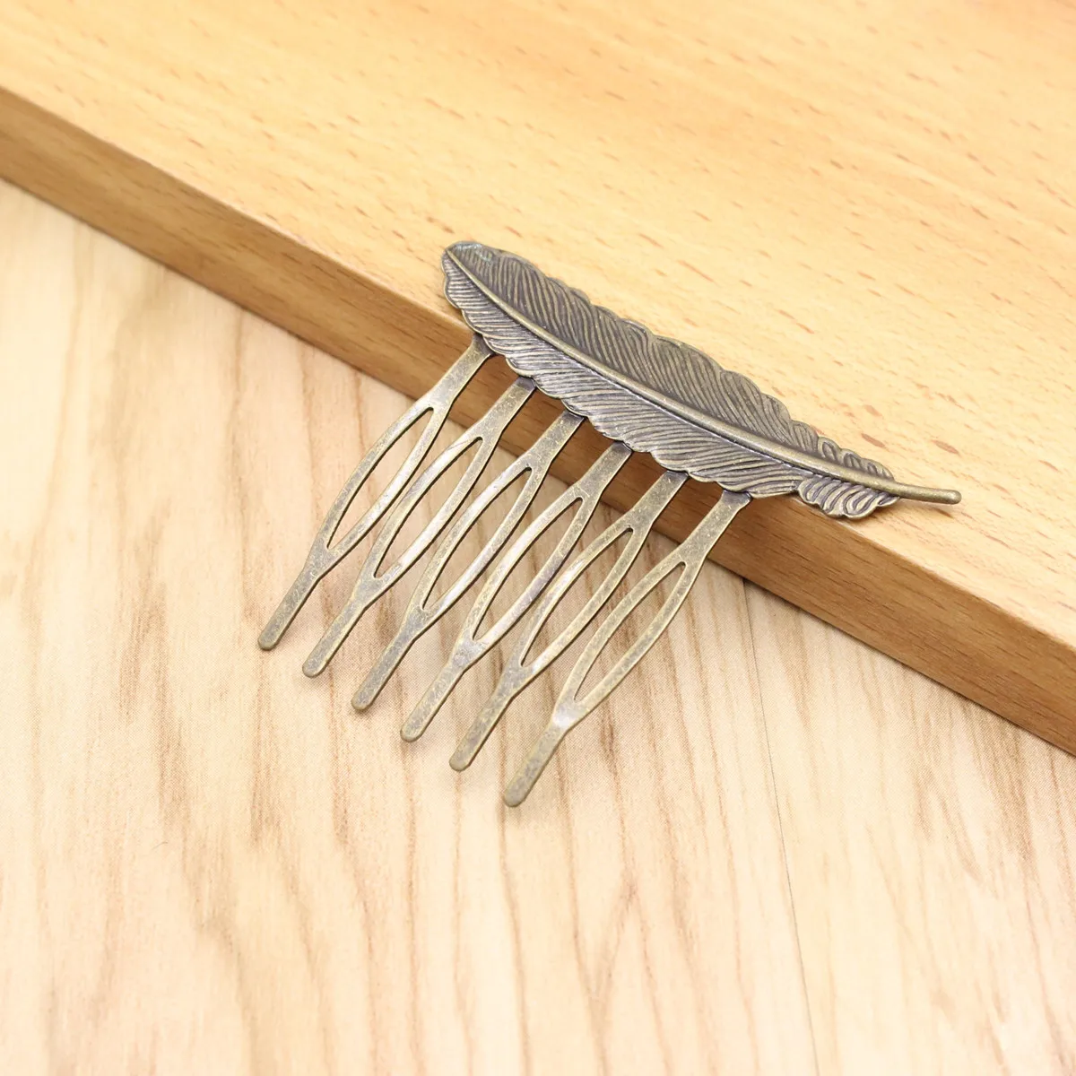 1 шт. медная заколка для волос 5 зубьев | Фурнитура и компоненты