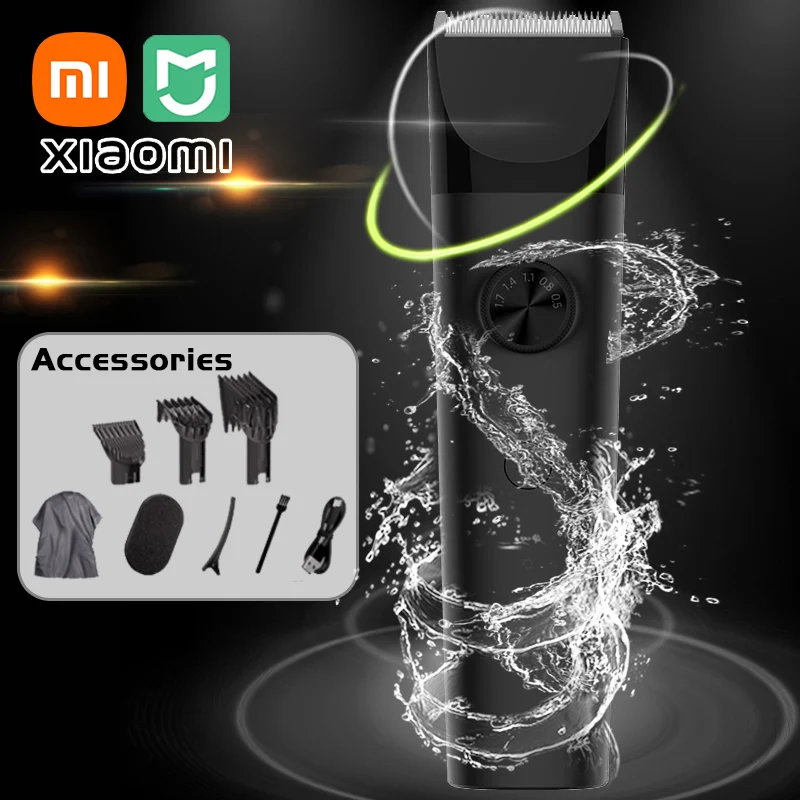 

XIAOMI MIJIA Hair Clipper Wireless Hair Cutting Machine Barber Hair Trimmer Titanium Alloy Blade Trimmer For Men Electric Shaver