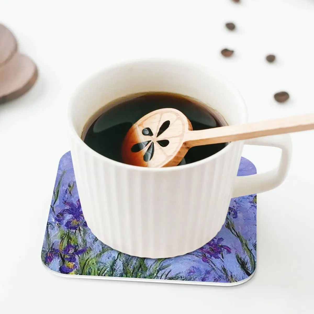 Подставки для кухни Ирисы сирени Клода Моне 191 шт./комплект 4 шт.