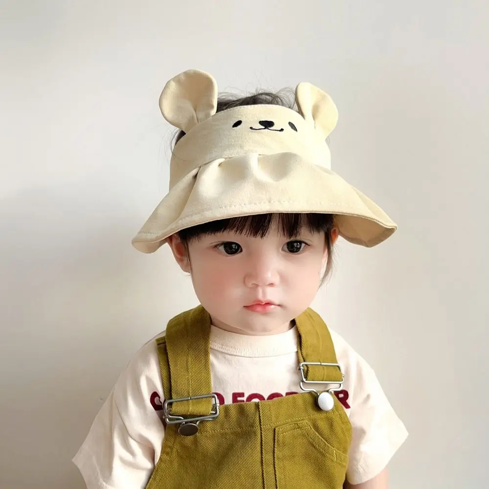

New Baby Hat Summer Rabbit Cartoon Cute Girl Empty Top Hat Children Cotton Sun Hat Outdoor Sun Protection Hat