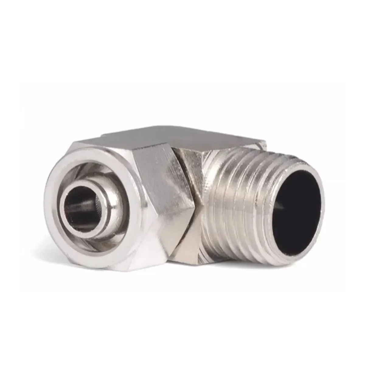 Медный быстроразъемный резьбовой Угловой Соединитель/пневматический газовый