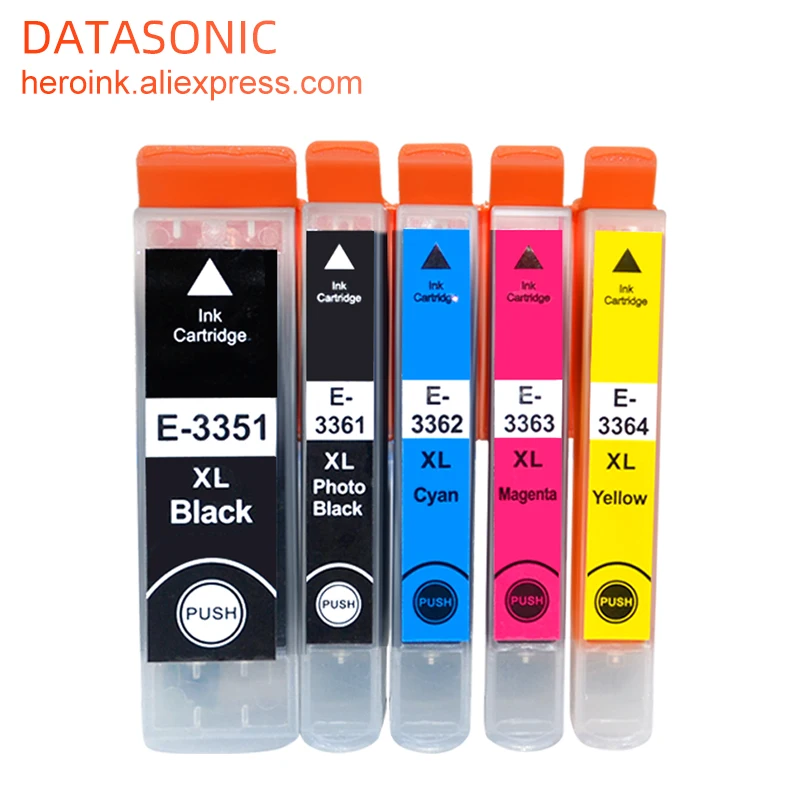 

Совместимый чернильный картридж EPSON 33XL 33 для принтера T3351 T3361 expressions Premium XP 530 540 630 640 635 645 830 900