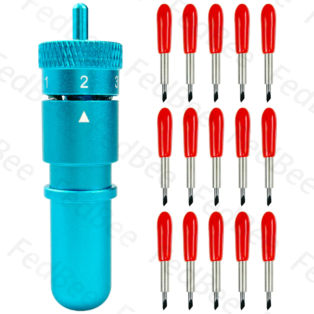 Универсальные лезвия 45 градусов и 1 держатель для Sunshine S730 S760 SS-890C 15 шт.